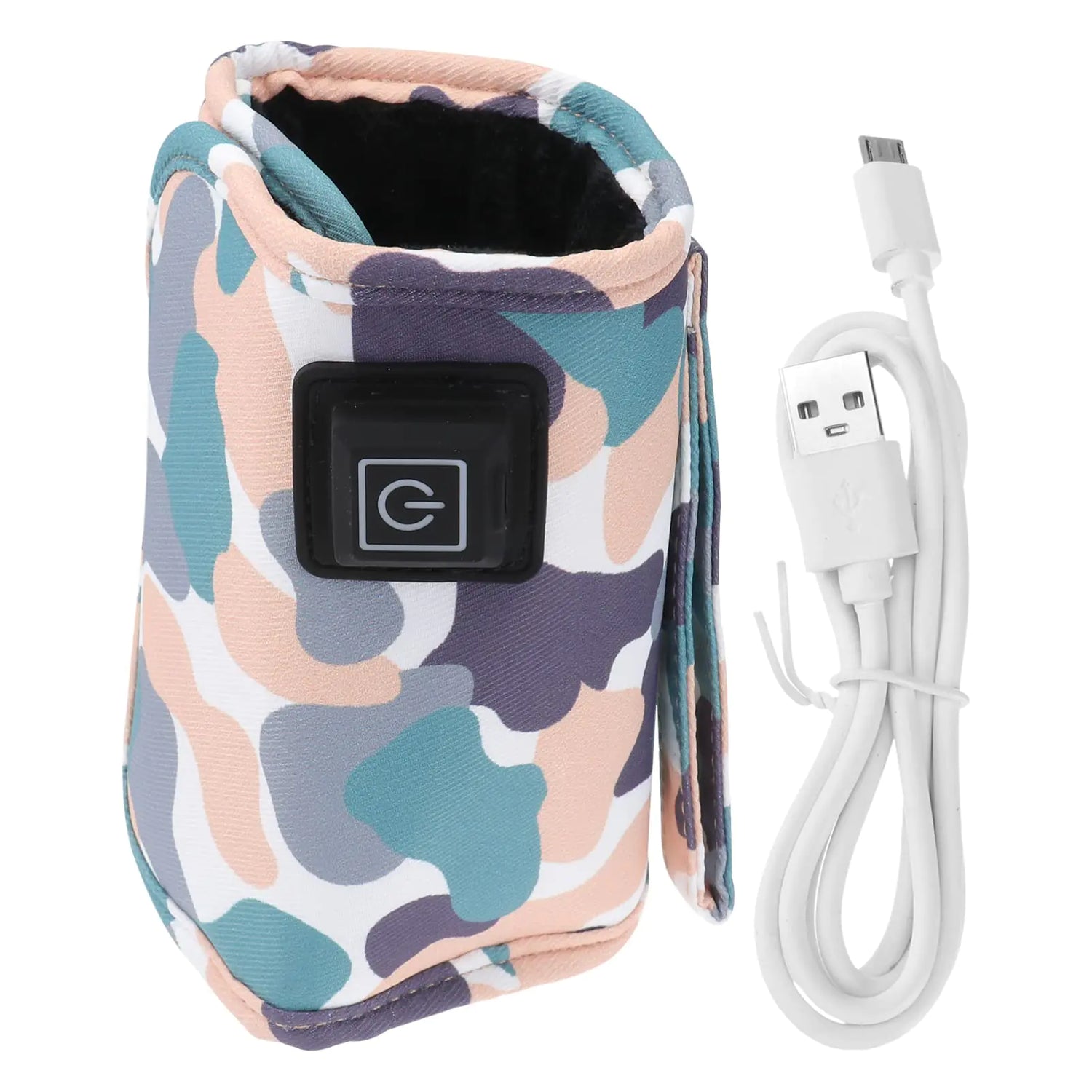 Toyvian 1Pcs USB Baby Bottle Warmer 3 Gears Temperature Adjustable Bottle Warmer Insulated Milk Bottle Bag Portable Breastmilk Warmer Bag